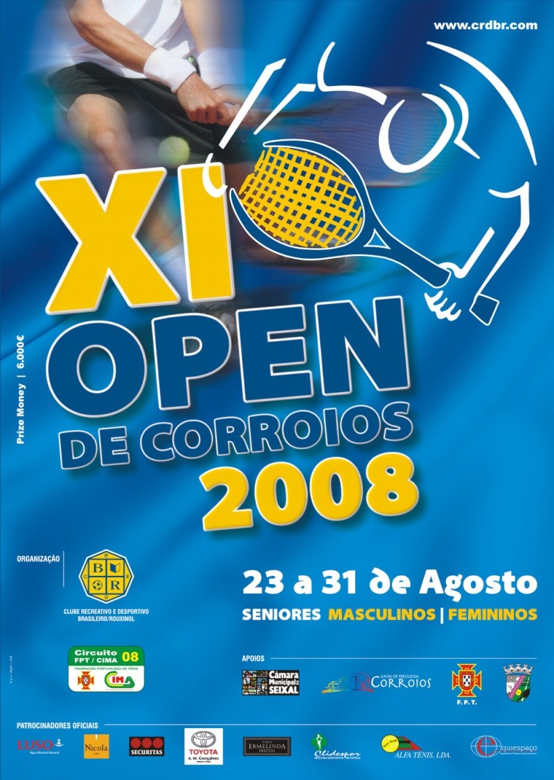 Cartaz Corroios Open 2008