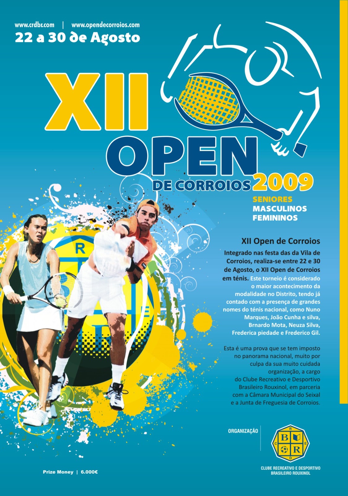 Cartaz Corroios Open 2009