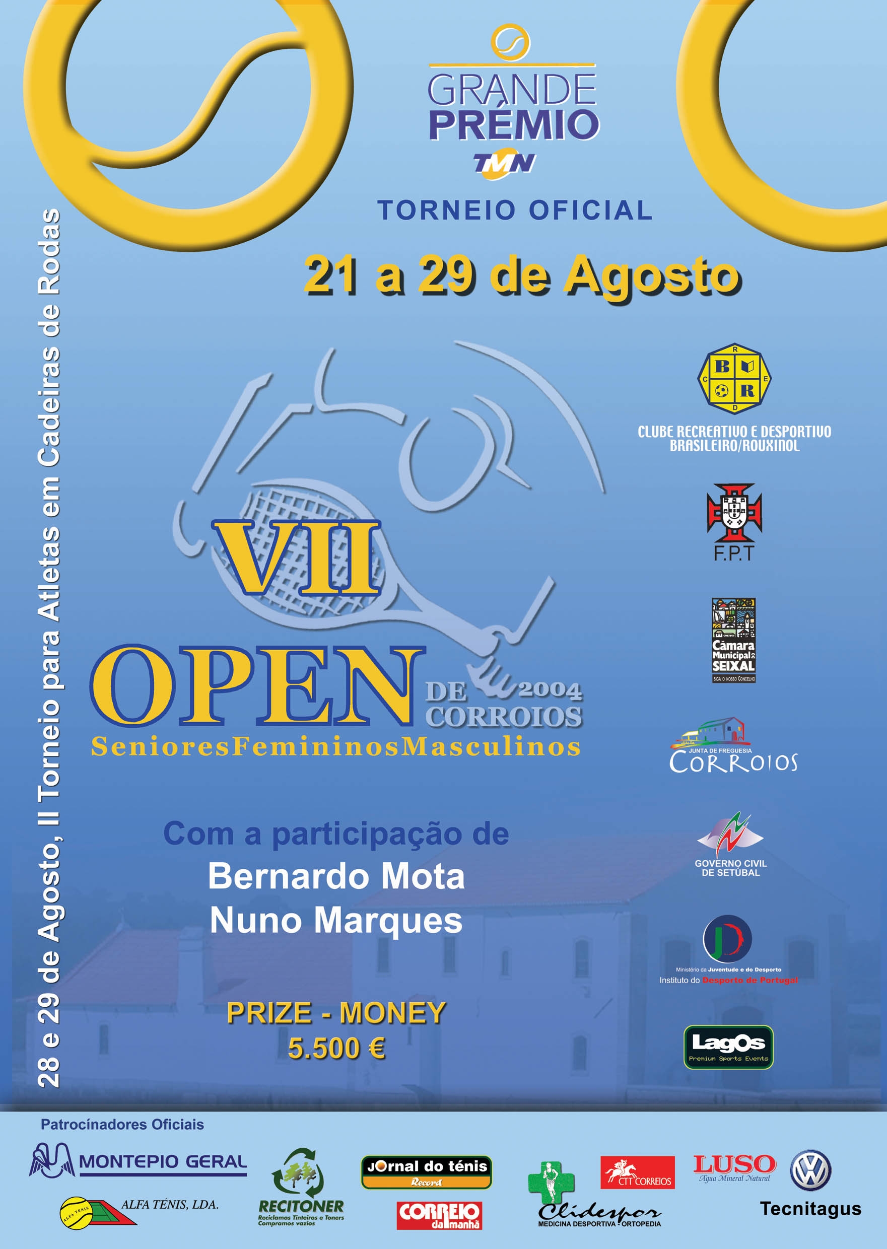 Cartaz Corroios Open 2004